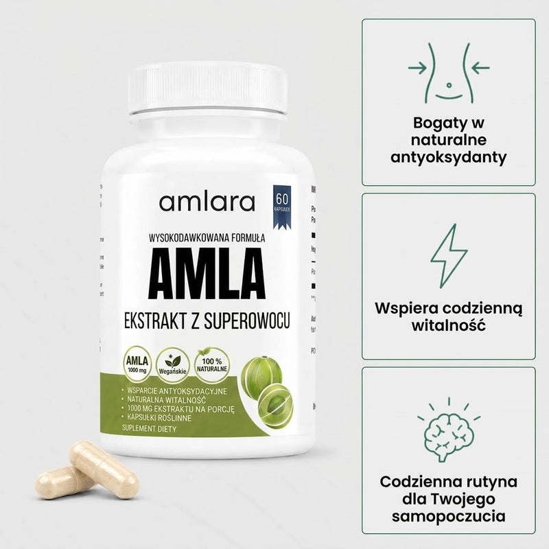 Amla Superfruit w kapsułkach