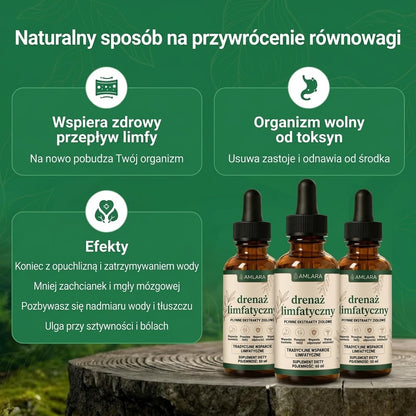 Drenaż limfatyczny Amlara — naturalne krople